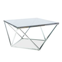 Konferenční stolek Silver A III 80 x 80 cm