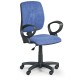 Pracovní židle Torino II područky D - Modrá