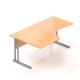Ergonomický stůl Visio 160 x 100 cm, levý - Buk