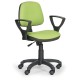 Pracovní židle Milano - s područkami - Zelená