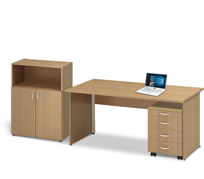 Jednací stoly ProOffice s kovovou středovou podnoží