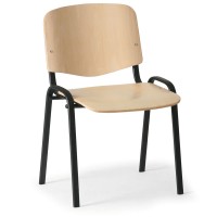 Dřevěná židle ISO - černé nohy
