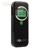 Alkohol tester Solight s rozsahem 0,0-1,5 ‰ BAC 