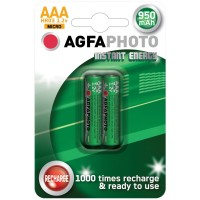 Přednabitá baterie AgfaPhoto AAA, 950 mAh 1,2 V, blistr 2 ks
