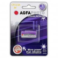 Lithiová fotobaterie AgfaPhoto CR123A, 3 V, blistr 1 ks