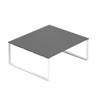 Jednací stůl Creator 180 x 160 cm, bílá podnož