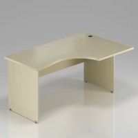 Ergonomický stůl Visio 180 x 100 cm, pravý Javor - doprodej, starý odstín