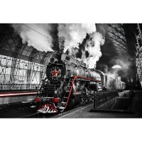 Obraz Locomotive 120 x 80 cm