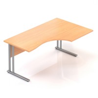 Ergonomický stůl Visio 160 x 100 cm, pravý