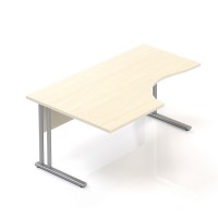 Ergonomický stůl Visio 160 x 100 cm, levý