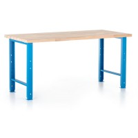 Výškově nastavitelný dílenský stůl 170 x 80 cm