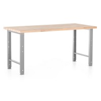 Výškově nastavitelný dílenský stůl 170 x 80 cm