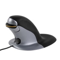 Vertikální drátová ergonomická myš Fellowes Penguin