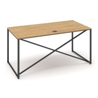 Stůl ProX 158 x 80 cm, s krytkou