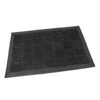 Gumová čisticí rohož Pin Squares 40 x 60 x 0,7 cm