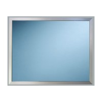 Zrcadlo v kovovém rámu (mat), 60 × 40 cm