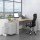 Sestava kancelářského nábytku SimpleOffice 2, 140 cm, pravá