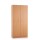 Dřevěná šatní skříň Visio, 90 x 45 x 185 cm, cylindrický zámek