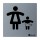 Piktogram Merida Stella - WC matky s dětmi