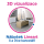 3D vizualizace Lineart: 3 a více kanceláří