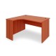Rohový stůl SimpleOffice 140 x 120 cm, levý - Třešeň