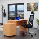 Sestava kancelářského nábytku Visio 1, 120 cm - Buk