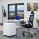 Sestava kancelářského nábytku Visio 1, 120 cm - Bílá