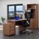 Sestava kancelářského nábytku Visio 2, 120 cm - Ořech 