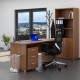Sestava kancelářského nábytku Visio 2, 160 cm - Ořech 