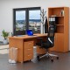 Sestava kancelářského nábytku Visio 2, 160 cm - Třešeň