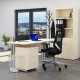 Sestava kancelářského nábytku Visio 2, 160 cm - Javor