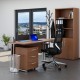Sestava kancelářského nábytku Visio 2, 160 cm - Ořech 