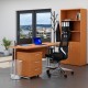 Sestava kancelářského nábytku Visio 2, 160 cm - Třešeň