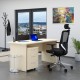 Sestava kancelářského nábytku Visio 1, 160 cm - Javor