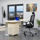 Sestava kancelářského nábytku Visio 1, 160 cm - Javor