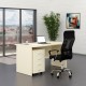 Sestava kancelářského nábytku SimpleOffice 1, 140 cm - Bříza