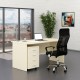 Sestava kancelářského nábytku SimpleOffice 1, 160 cm - Bříza