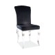 Jídelní židle Prince Velvet - Černá