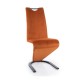 Jídelní židle Ramona Velvet - Oranžová