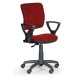 Pracovní židle Milano II s područkami - Červená