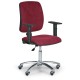 Pracovní židle Torino II područky T - Červená