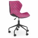Dětská židle Matrix - Růžová / černá