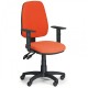 Pracovní židle Alex s područkami - Oranžová