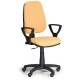 Pracovní židle Comfort KP s područkami - Žlutá