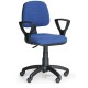 Pracovní židle Milano s područkami - Modrá
