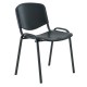 Plastová konferenční židle ISO - černé nohy - Černá