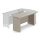 Jednací stůl TopOffice 135 x 60 cm - Driftwood
