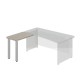 Přístavný stůl TopOffice, levý, 90 x 55 cm - Driftwood