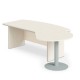 Stůl Manager LUX, pravý, 255 x 155 cm - Bříza