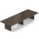 Jednací stůl Lineart 400 x 140 cm - Jilm tmavý